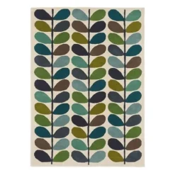Orla Kiely - Classic Stem Rug Kingfisher 280x200cm