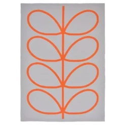 Orla Kiely - Giant Stem Rug Persimmon 230x160cm