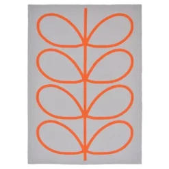Orla Kiely - Giant Stem Rug Persimmon 350x250cm
