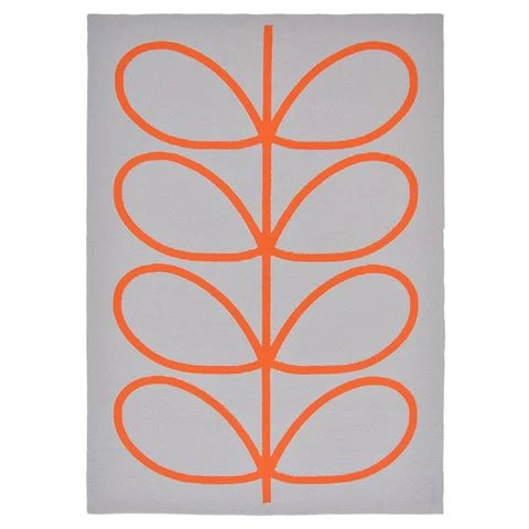 Orla Kiely - Giant Stem Rug Persimmon 350x250cm