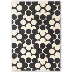 Orla Kiely - Puzzle Flower Rug Slate 230x160cm