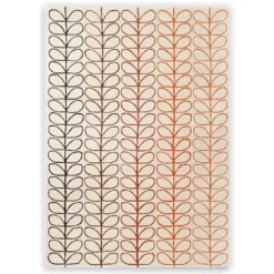 Orla Kiely - Linear Stem Ombre Rug Natural 180x120cm