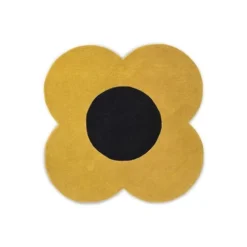 Orla Kiely - Flower Rug Sunshine 150x150cm