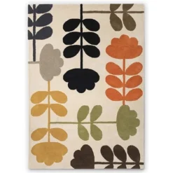 Orla Kiely - Cut Stem Rug Multi Colour 230x160cm