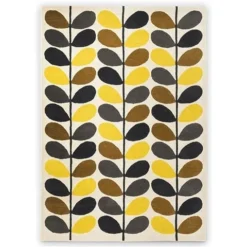 Orla Kiely - Classic Stem Rug Yellow 180x120cm