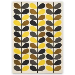 Orla Kiely - Classic Stem Rug Yellow 230x160cm