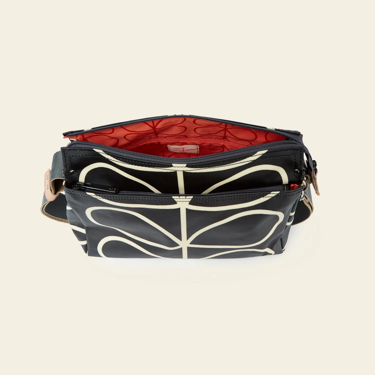 Fielder Crossbody - Linear Stem Liquorice - Image 5