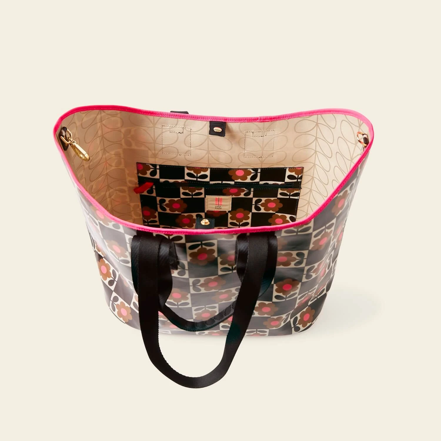 Carryall Large Tote - Flower Pot Chestnut - Image 5