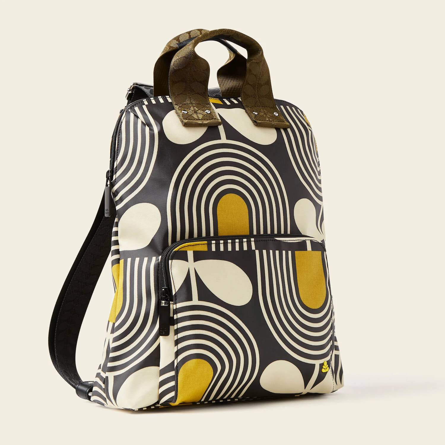 Bestie Backpack - Giant Striped Tulip Noir - Image 3