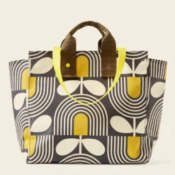 All In Tote - Giant Striped Tulip Noir