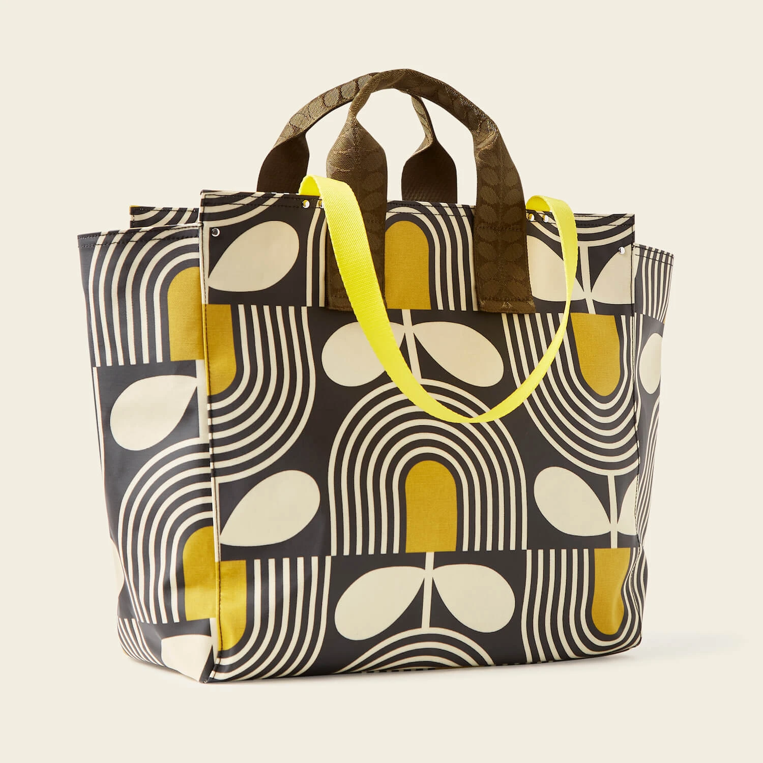 All In Tote - Giant Striped Tulip Noir - Image 3