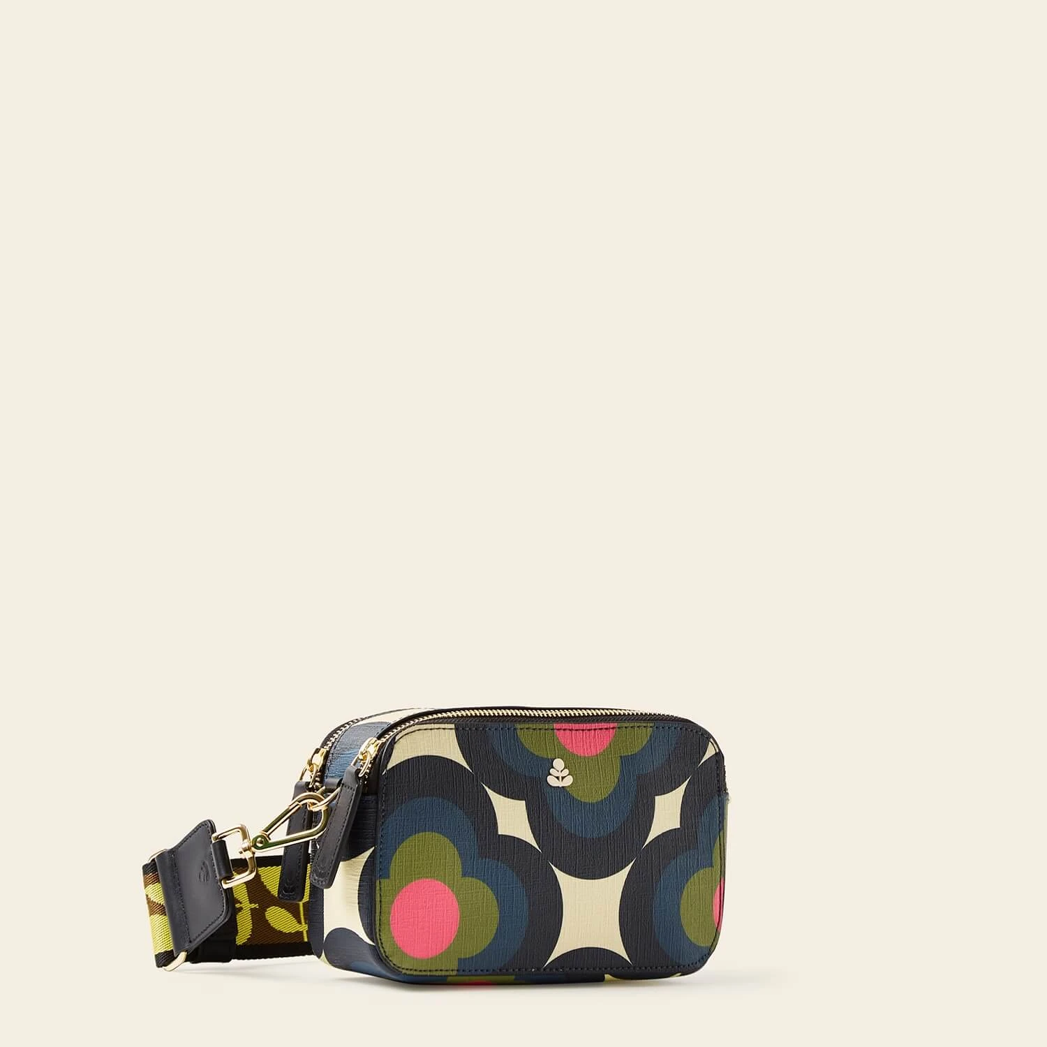Duo Crossbody - Radial Flower Rockpool - Image 3