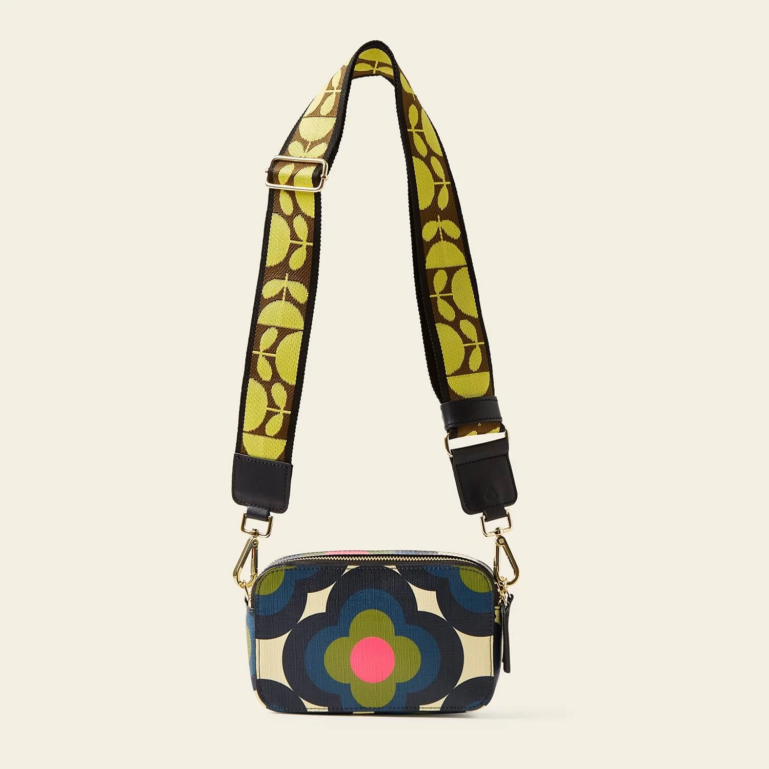 Duo Crossbody - Radial Flower Rockpool - Image 4