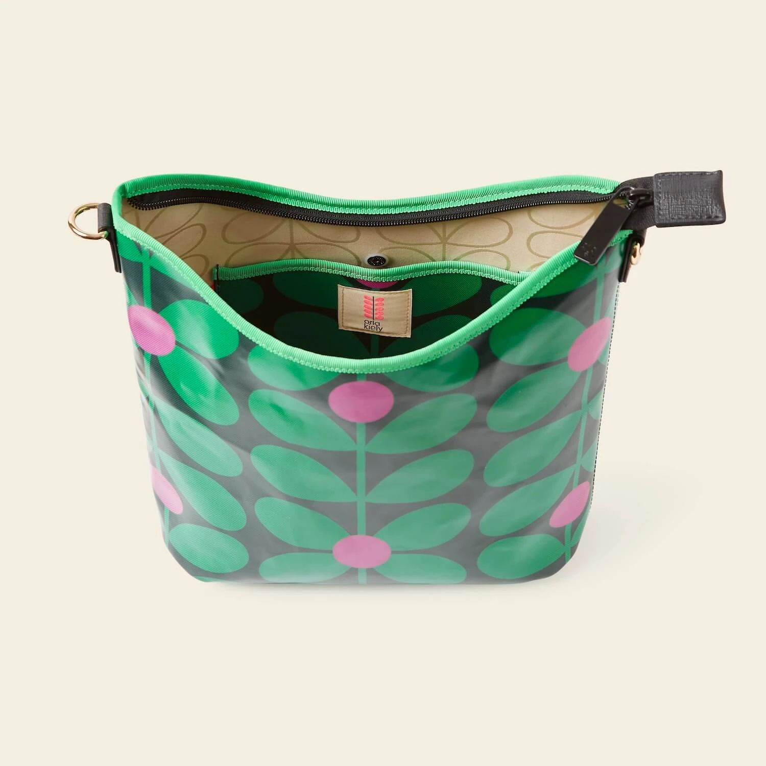 Cross Carry Crossbody - Sixties Stem Emerald - Image 5