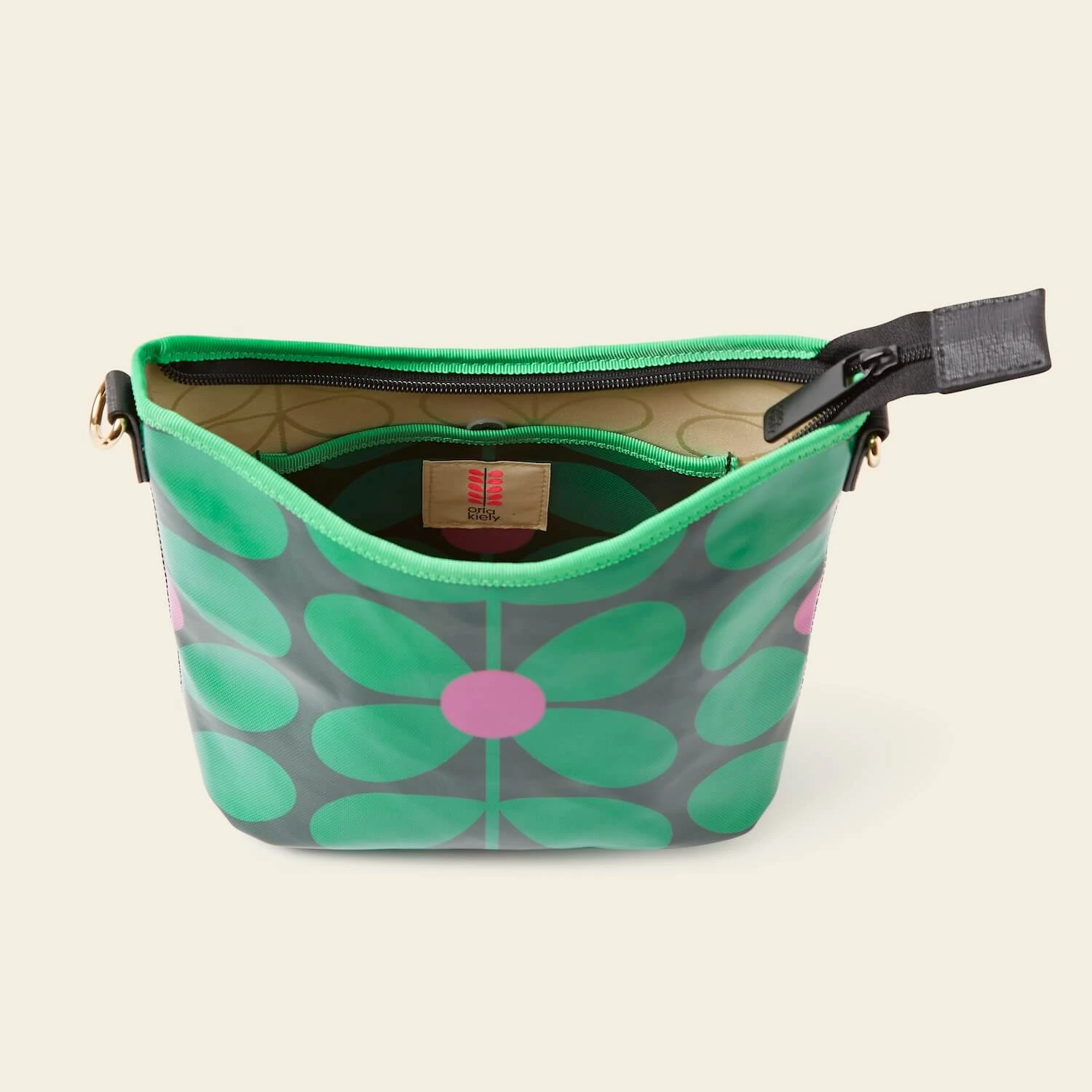 Carrymin Crossbody - Sixties Stem Emerald - Image 5