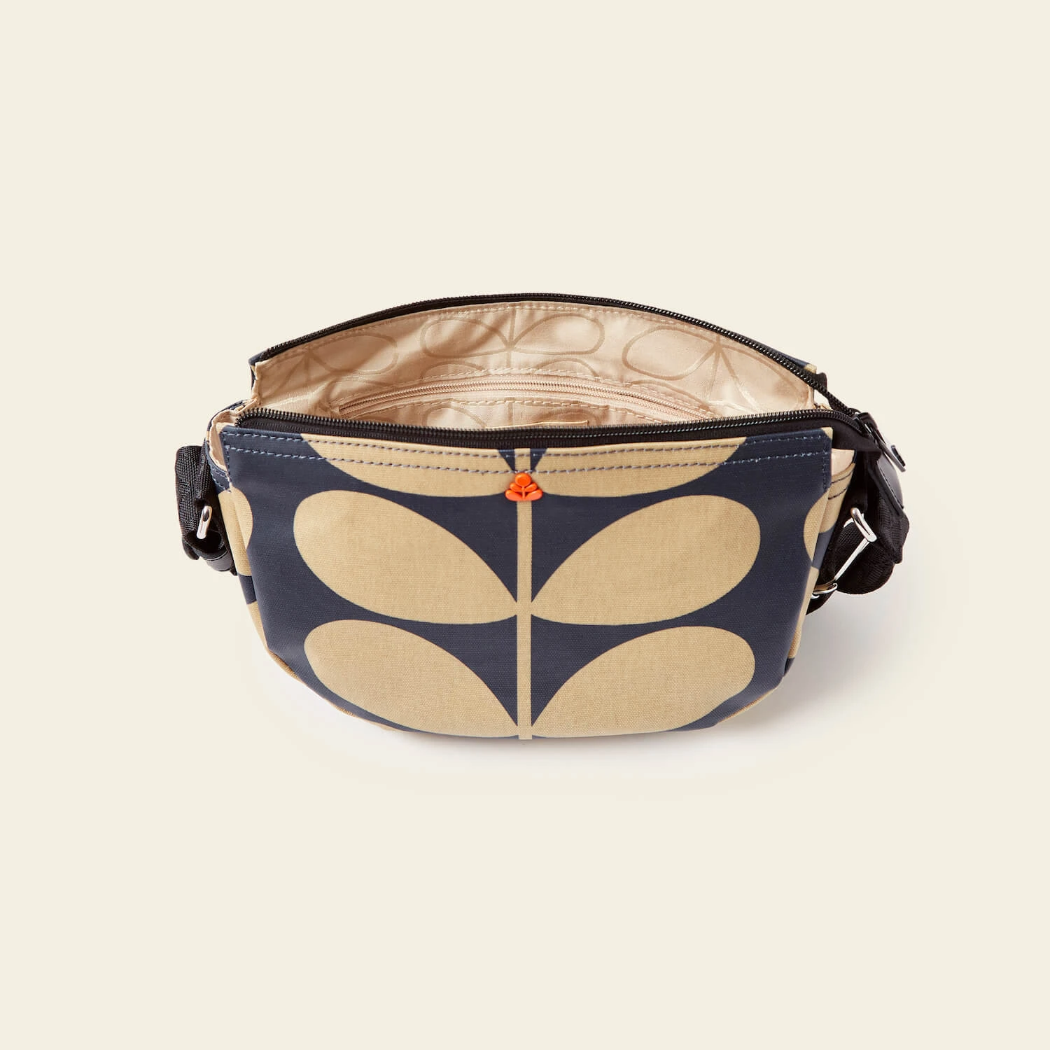 Mini Rounder Crossbody - Solid Stem Oatmeal - Image 5