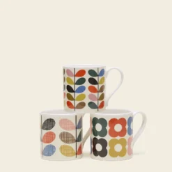 Standard Mug Set Of 3 - Modern Classic Stem