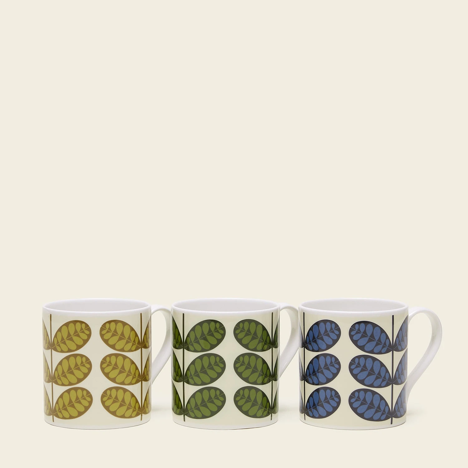 Large Mug Set Of 3 - Botanica Stem - Image 2