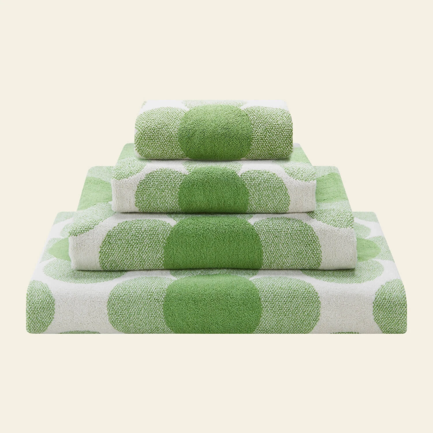 Retro Flower Towels Clover - Image 8
