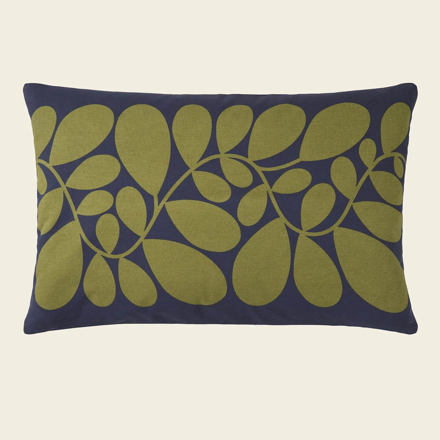 Sycamore Stripe Cushion Blue / Olive - Image 3