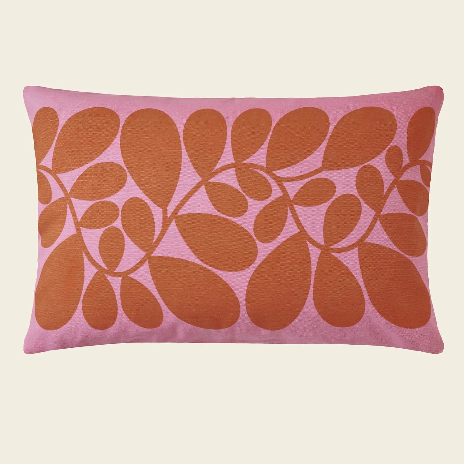 Sycamore Stripe Cushion Tomato / Pink - Image 3