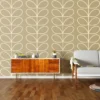 Giant Linear Stem Stone Wallpaper - 52cm X 10m