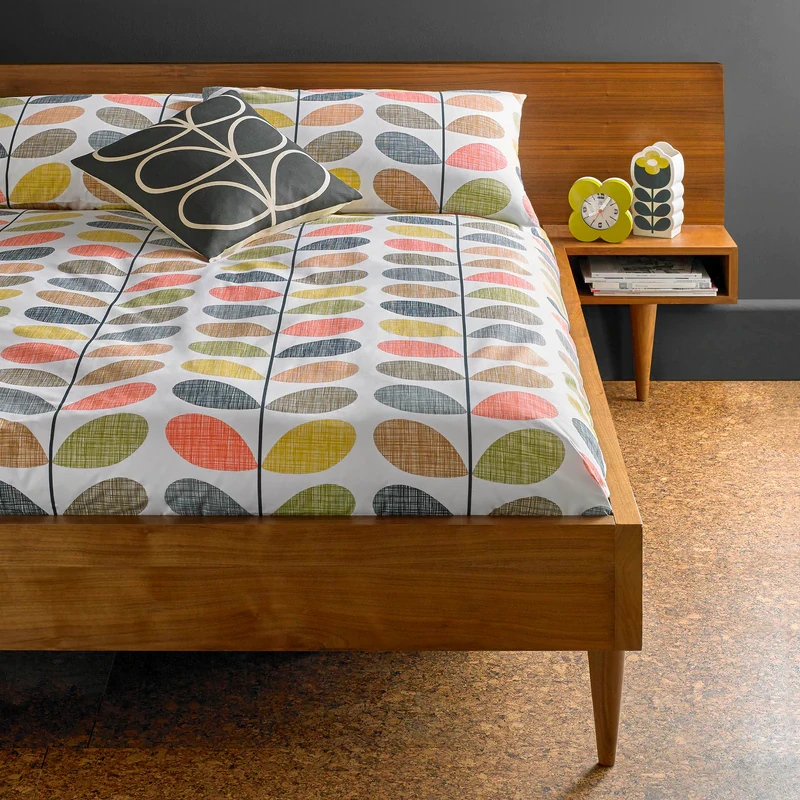 Scribble Stem Bed Linen Bright Multi Stem - Image 3